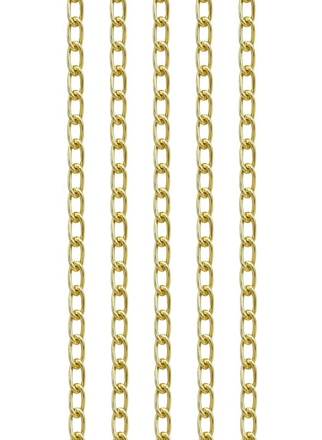 SATRA TRADERS Aluminium Chain Link Chains | Size : 6mm | W 1 Meter Chain | JT-14-43-17 - Image 1
